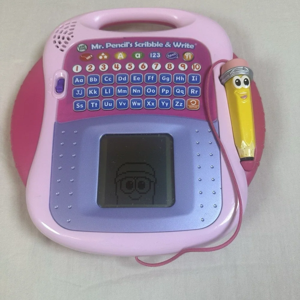 Leap Frog Mr. Pencil's Scribble & Write Handheld‎ Electronic Learning Toy 2017